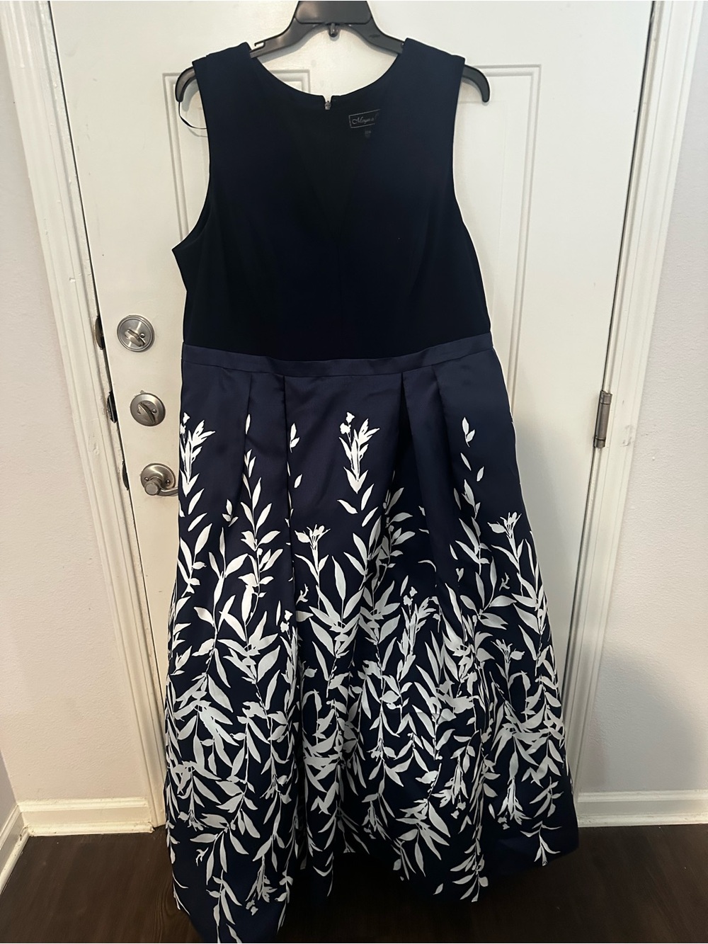 Women's navy formal dress